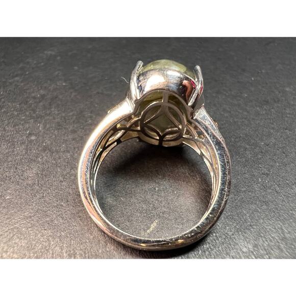 NEW Karis labradorite two toned ring size 9 - Picture 6 of 15